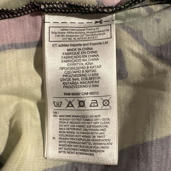 ADIDAS WOMEN’S CM T-SHIRT CE2278 MULTCO NWT SIZE MEDIUM - Picture 6 of 7